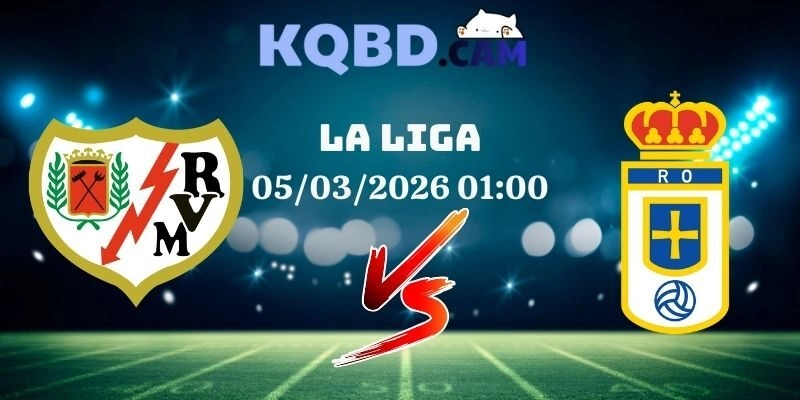 Kết quả Rayo Vallecano vs Real Oviedo Ngày 5/3/2026